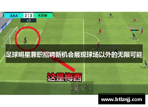 足球明星兼职招聘新机会展现球场以外的无限可能
